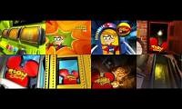 Mix of 8 videos from youtube : TOON DISNEY ALL LOGOS AT ONCE