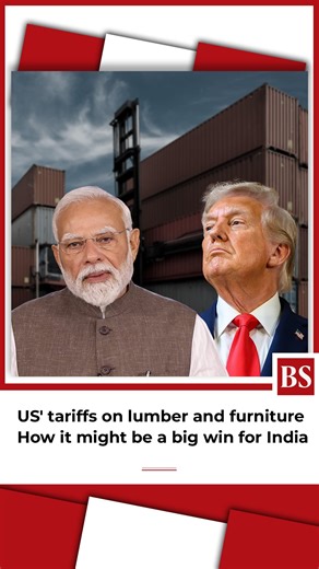The US has announced new tariffs on timber, lumber, and wooden furniture imports starting October 14. While aimed at protecting America’s domestic industry, the move could open new opportunities for Indian exporters. Here’s a breakdown of what it means. #america #trade #tariff #trump #modi | Business Standard