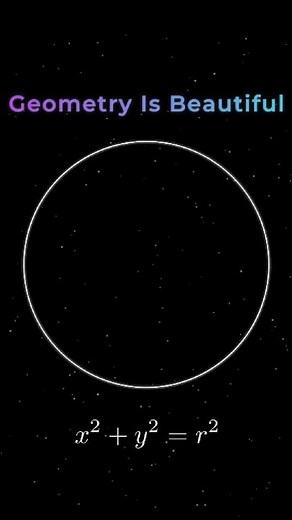 The Beauty of Simple Geometry #geometry #math #visualmath #mathshorts #minimalism