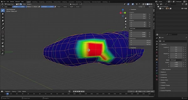How to Create a Corrective Shape Using a Bone in Blender