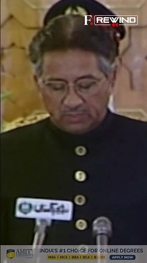 June 20, 2001: Gen Pervez Musharraf Was Formally Sworn In as Pakistan's President | Firstpost Rewind