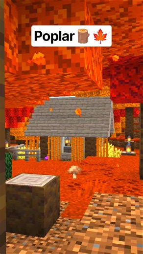 How to build a House in the New Dappled Forest Biome🍁🍂✨
