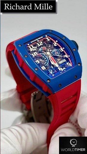 The Richard Mille RM 030 PSG That Even PSG Fans Can't Find #rare #luxurywatches #richardmille #fry