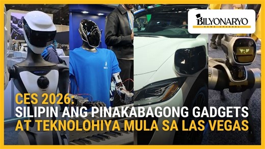 #Agenda | Gamit na gamit ang artificial intelligence o AI sa panahon ngayon. Bida ito maging sa mga gadget sa taunang Consumer Electronics Show sa Las Vegas. 'Yan ang Agenda report ni #TechBytes host, Jeffrey Ian Dy. | Bilyonaryo News Channel
