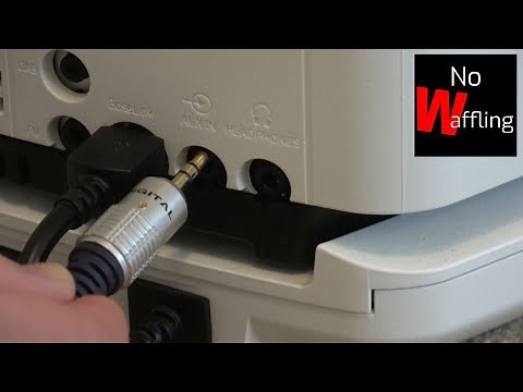 BOSE Wave Soundtouch 4 Connect device with AUX Cable