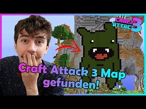 CRAFT ATTACK 3 MAP GEFUNDEN - 6 JAHRE ALT 🔨 CRAFT ATTACK 3 RÜCKBLICK