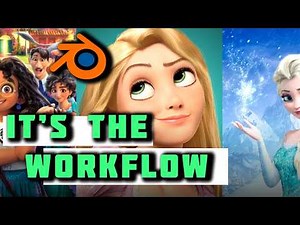 How Disney Makes Animated Movies — And How You Can Copy It in Blender