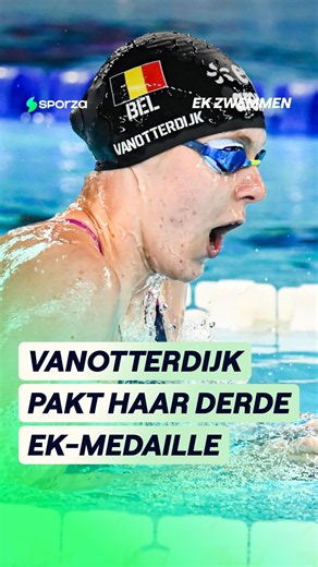 BRONS voor Roos Vanotterdijk! Onze landgenote verrast op de 200m wisselslag met derde EK-medaille!