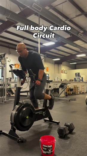 Full Body Dumbbell Cardio Circuit Workout Routine