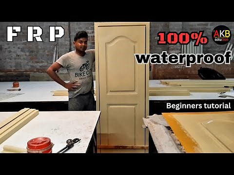 F.R.P Door / FRP Doors for Bathroom / Waterproof Door Making Step-by-Step Tutorial