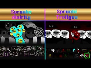 sprunki incredibox Sprunkedlairity VS Sprunki Trollges