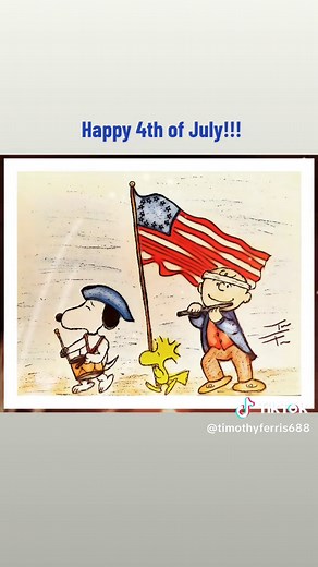 Happy 4th of July! #4thofjuly #independenceday #America #starspangledbanner #snoopy #woodstock #charliebrown