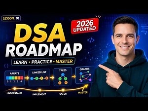 DSA Roadmap 2026: Master Data Structures & Algorithms in C (Complete Beginner Course)