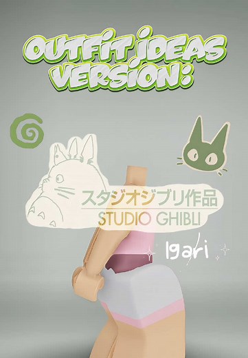 Inspirações de Roupas: Estilo Studio Ghibli no Roblox