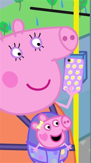 Evie's First Bus Ride #PeppaPig #Shorts