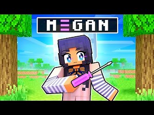 Playing as M3GAN in Minecraft!