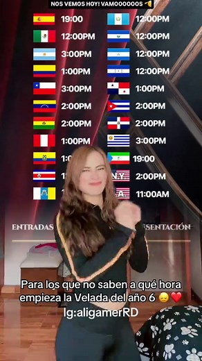 Horarios de la Velada del Año 6: Todo lo que necesitas saber