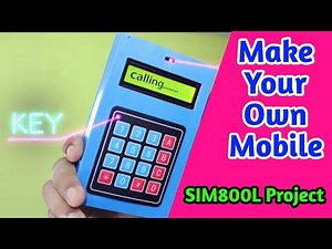 Make Your Own Mobile Phone using GSM & Arduino || Call and Message using Arduino and GSM Module