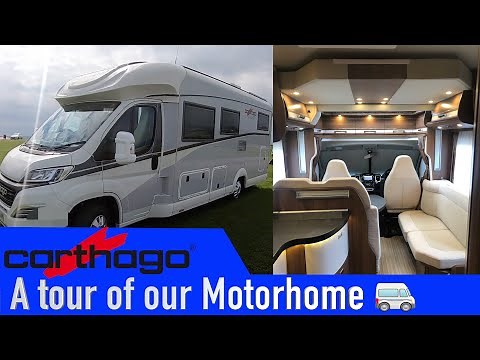 Our Carthago T148H Motorhome. A tour of every inch inside and out, even the Garage!