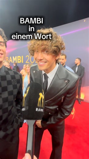 BAMBI in einem Wort - @elevatorboys edition 😎 #bambi2025 #bambibeiprime #bambi | BAMBI
