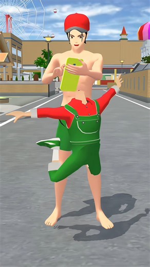 Police vs Alien in Sakura 🧞‍♀️ #shorts #youtubeshorts #sakuraschoolsimulator
