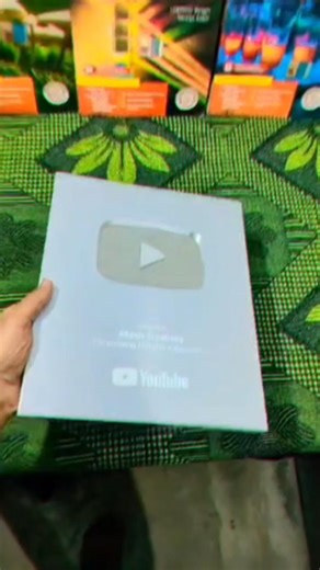 Sliver Play Button 🔥 On 1k Subscribers 😱 #shorts