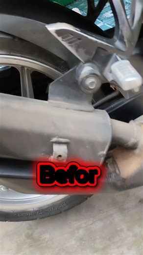 Creative Bike Silencer Coloring Techniques