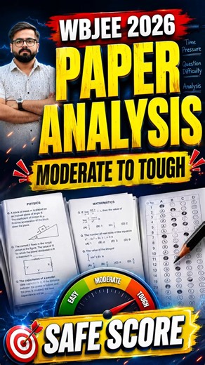 WBJEE Maths Ne Students Ko Hila Diya? Tough + Lengthy Paper Full Analysis + Safe Score