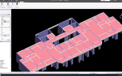 CAD插件一键生成Revit模型Demo
