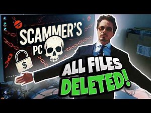 I COMPLETELY DESTROYED A TECH SUPPORT SCAMMER’S PC!