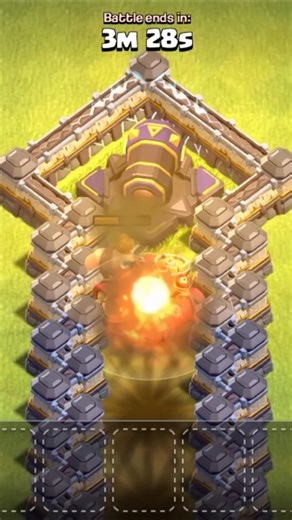 Super giant vs giant bombs&cannon | clash of clans | clash of clans attack strategy