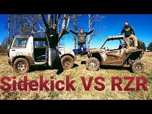 $300 Dollar Suzuki Sidekick UTV ? vs $20,000 RZR Turbo SXS