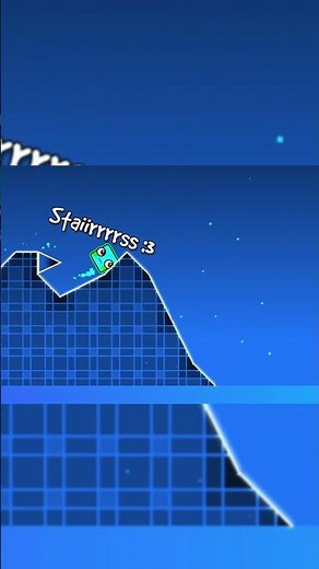 I think I fell down the stairs... #geometrydash #gd #games #shorts