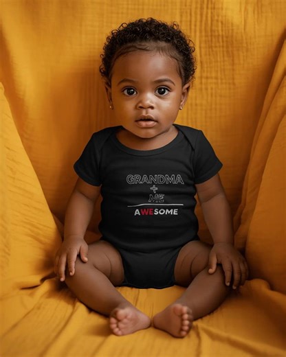 Baby Short-sleeve Onesie Grandma - Etsy