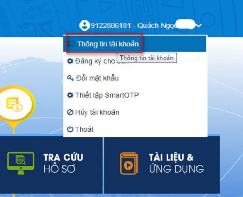 Hướng dẫn cập nhật email ứng dụng VssID để nhận mã OTP, mật khẩu