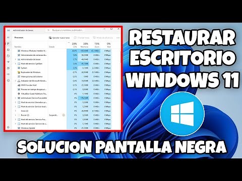 COMO RESTAURAR Y RESTABLECER EL ESCRITORIO WINDOWS 11 Y SOLUCION EXPLORADOR DE ARCHIVOS WINDOWS 11