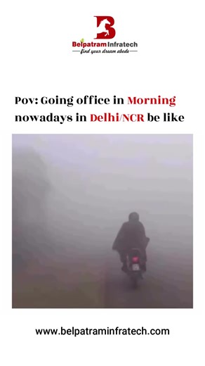 POV: Going to Office in Delhi NCR Mornings Be Like ❄️ #officecomedy