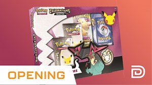 Watch Pokemon Celebrations Collection Dragapult Prime Opening on Amazon Live