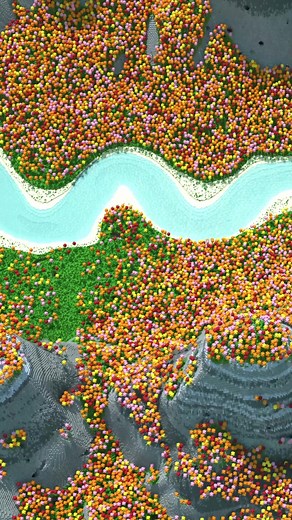 Exploring New Biomes in Minecraft with Lorax Build | Charlie Custard Builds