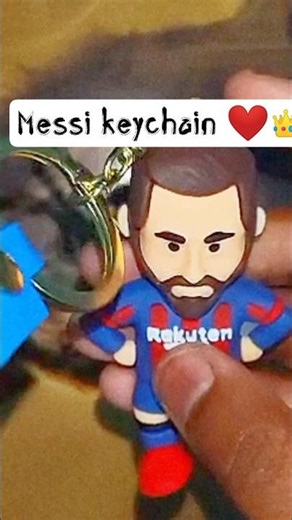 "UNBELIEVABLE Messi Keychain Unboxing! 🐐✨ The Perfect Gift for Every Fan!"#messi #shorts #fottball