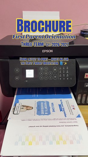 Editable Canva Brochure Template for Parent Orientation