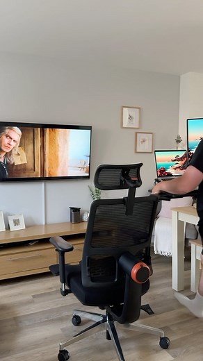 Adam Powell | Okay hear me out 👂 I saw a video on TT recently where a guy made his own desk for his chair and it was pretty cool but there were tons of... | Instagram