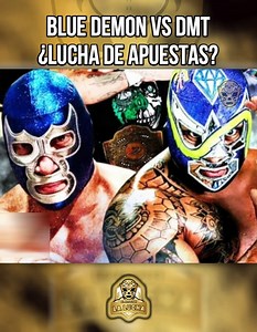6.5K views · 138 reactions | Blue Demon vs DMT AZUL ¿máscara vs máscara? | El Blog de la Lucha 2 | Facebook
