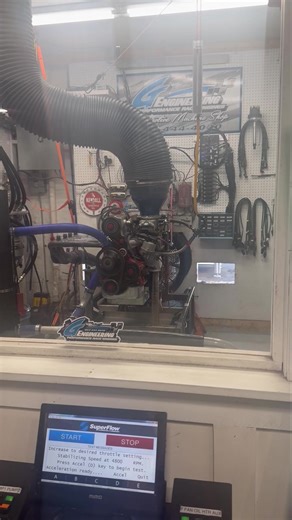 Mini stock madness, FORD 2.3 on the dyno | G Engineering automotive machine shop