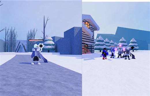 {Undertale Remnants of the Multiverse}圣诞更新：ERROR 404//感染者重置//Icebound