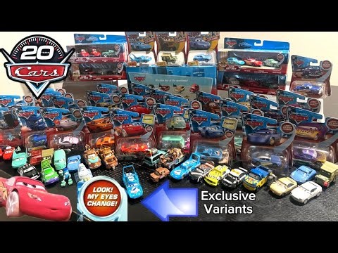 2010 Disney Cars Lenticulars Childhood Collection | 20th Anniversary Showcase