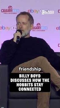 Billy Boyd Reveals That the Hobbits Have a Group Chat and the Name is Adorable! #lotr