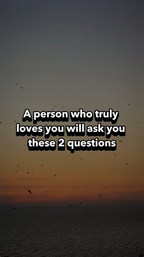 851K views · 9.8K reactions | A Person Who Truly Loves You Will Ask You These Two Questions. (Know These) | KnowTales | Facebook