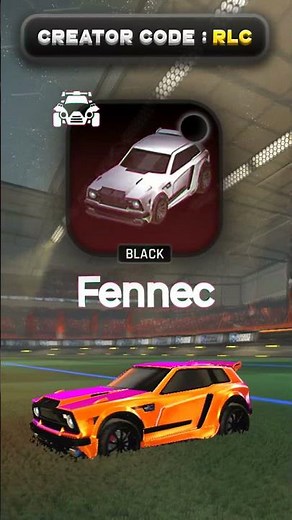 Fennec Design (Orange Team) #14 #RocketLeagueDesigns #RocketLeaguePresets #Fennec