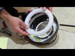 Converting Fluorescents to LEDs: A Magnifying Ring Lamp Example #cb99videos #ledconversion